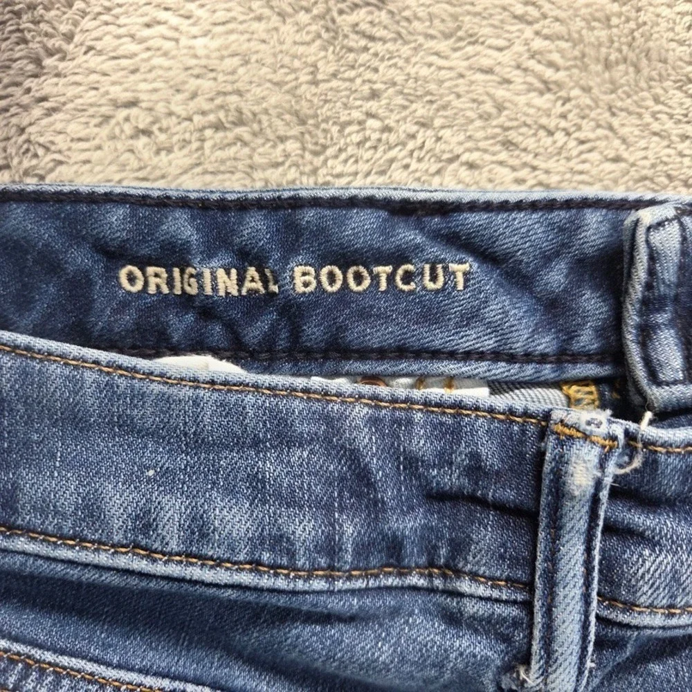 American Eagle Jeans Mens 32X32 Original‎ Bootcut Medium Wash Air Flex Denim